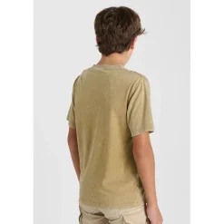 Tee-Shirt garçon JOSHBO beige Max en coton