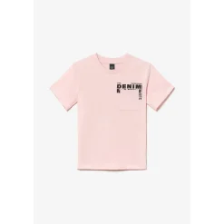 Tee-shirt garçon KARIBO rose en coton