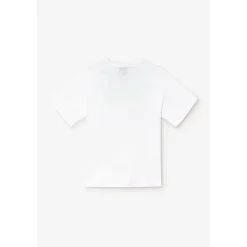 Tee-shirt garçon MOCHIBO blanc en coton