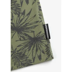 Tee-shirt garçon NORIBO kaki en coton