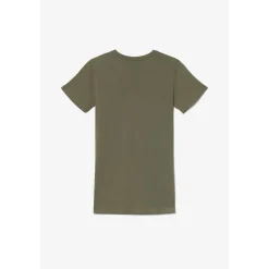Tee-shirt garçon OUIBO vert en coton