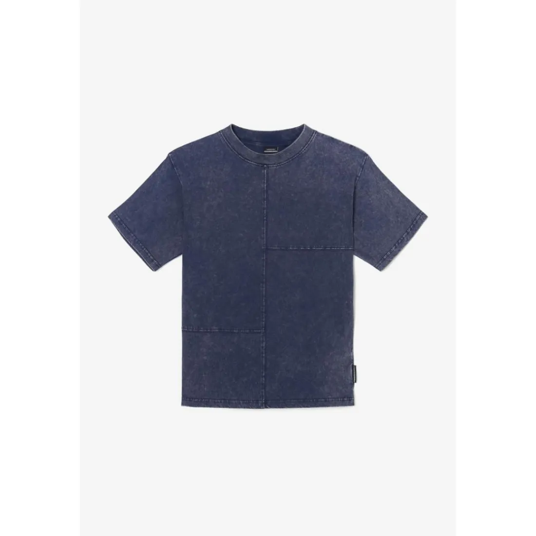 Tee-shirt garçon SAROBO bleu en coton Finn