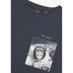 Tee-shirt garçon TEEMOBO bleu en coton