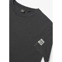 Tee-shirt garçon URBYBO noir en coton