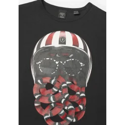 Tee-shirt garçon VELKBO noir en coton