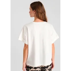 Tee-Shirt ISTAN blanc Ode en coton
