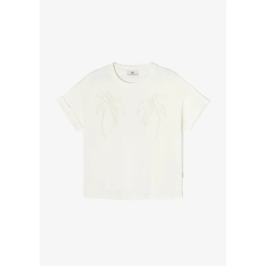 Tee-Shirt ISTAN blanc Ode en coton