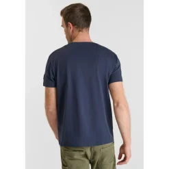 Tee-Shirt JAMIE bleu en coton Dean