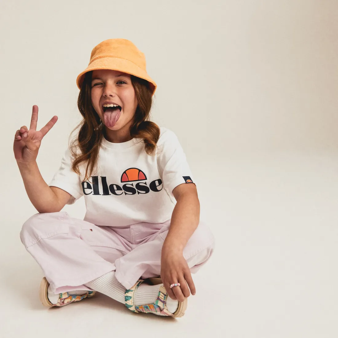 Tee-shirt junior JENA JNR blanc en coton