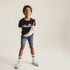 Tee-shirt junior MALIA bleu marine en coton