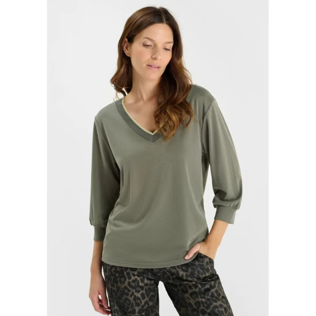 Tee-Shirt kaki Blair