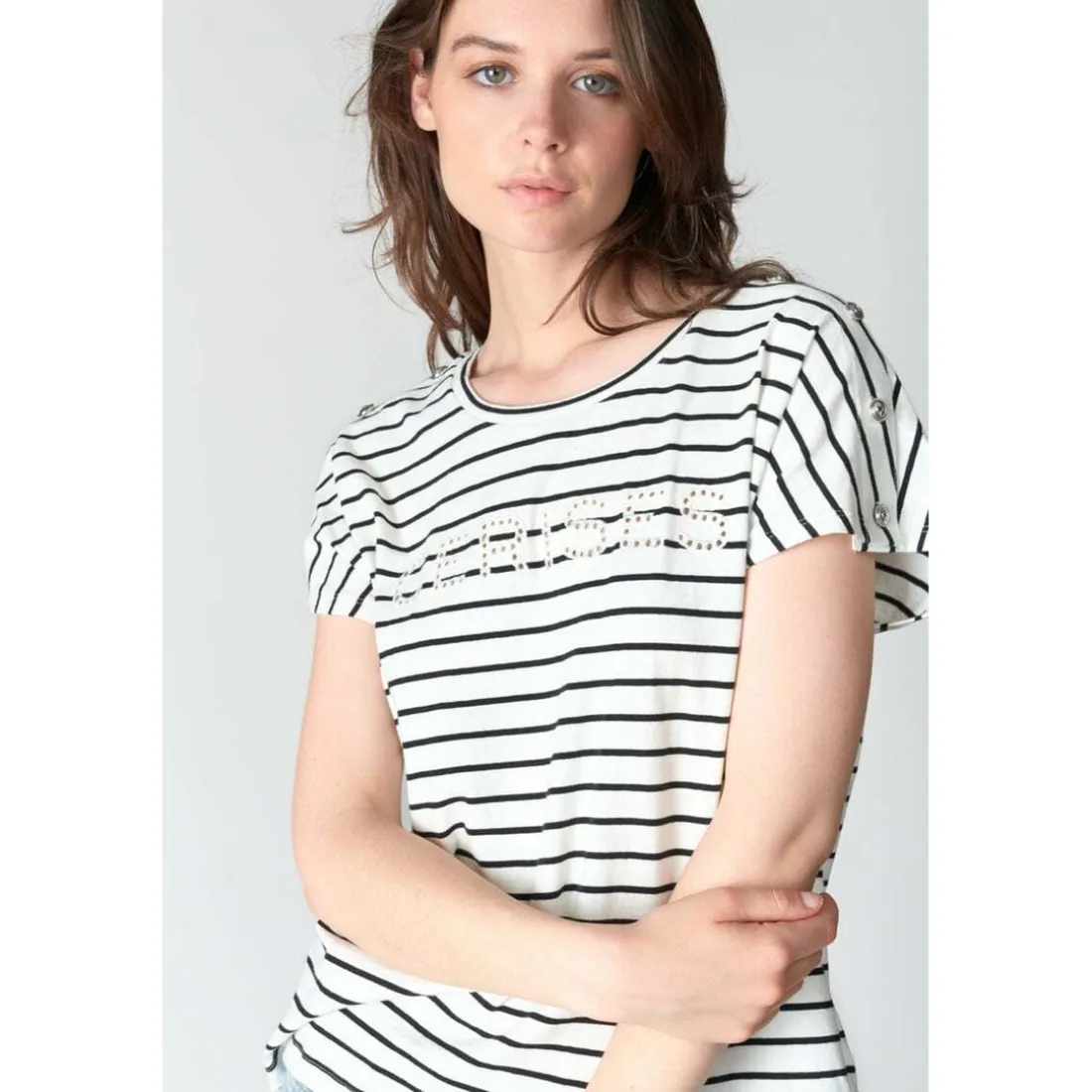 Tee-Shirt LILAS blanc