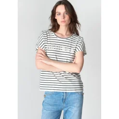 Tee-Shirt LILAS blanc