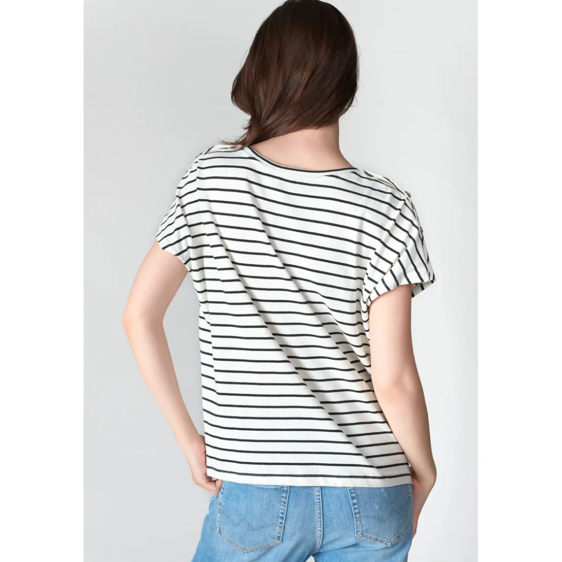 Tee-Shirt LILAS blanc