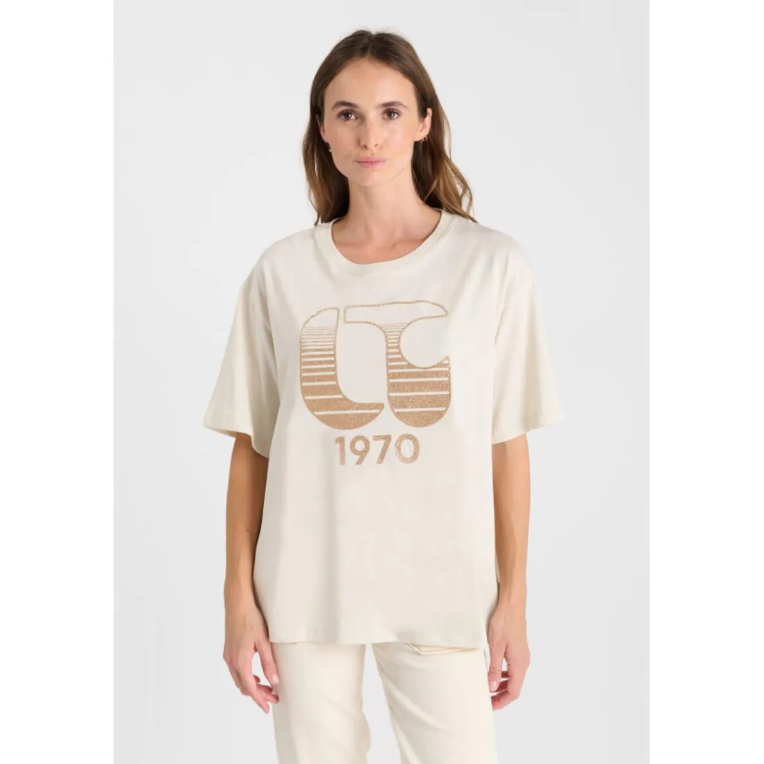 Tee-Shirt LYNETTE blanc Nina