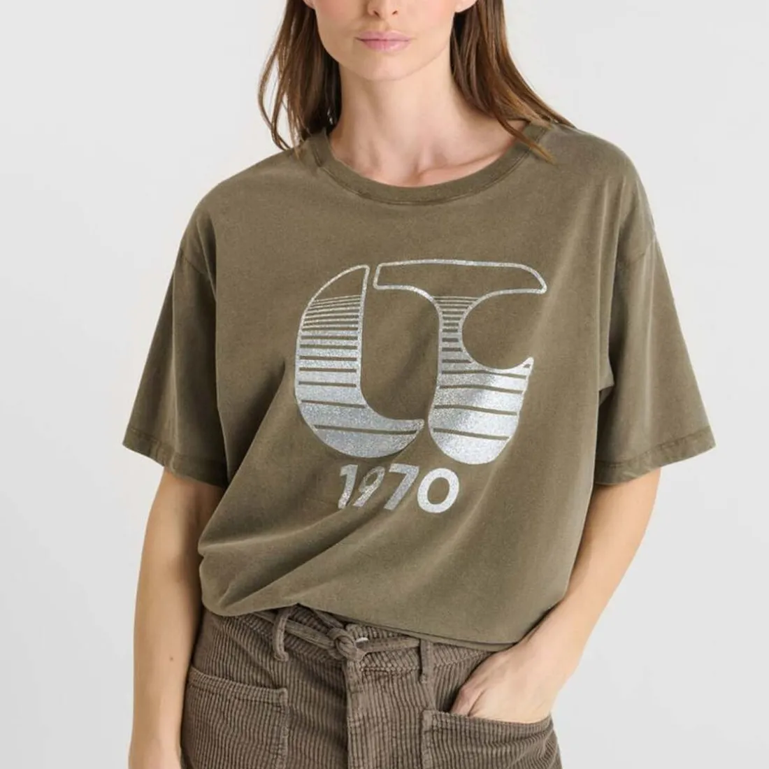 Tee-Shirt LYNETTE kaki Zoe