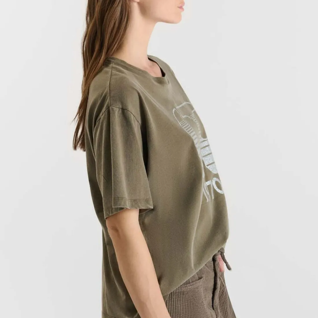 Tee-Shirt LYNETTE kaki Zoe