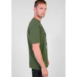 Tee-Shirt MAB vert Adam en coton