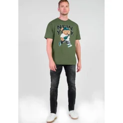 Tee-Shirt MAB vert Adam en coton