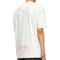Tee-shirt manches courtes coton blanc T-CRAOR