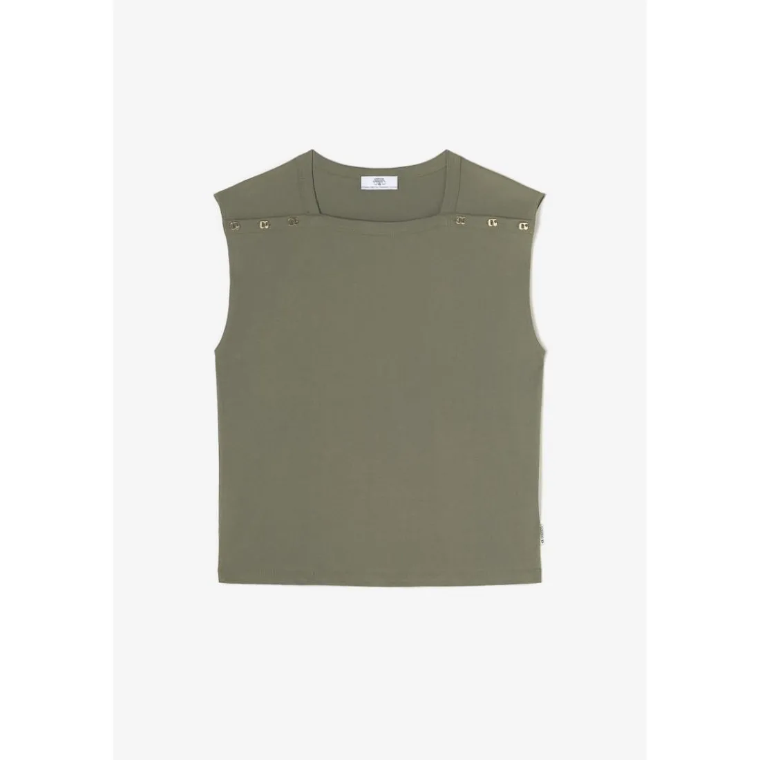 Tee-Shirt MARINA kaki en coton Sofia