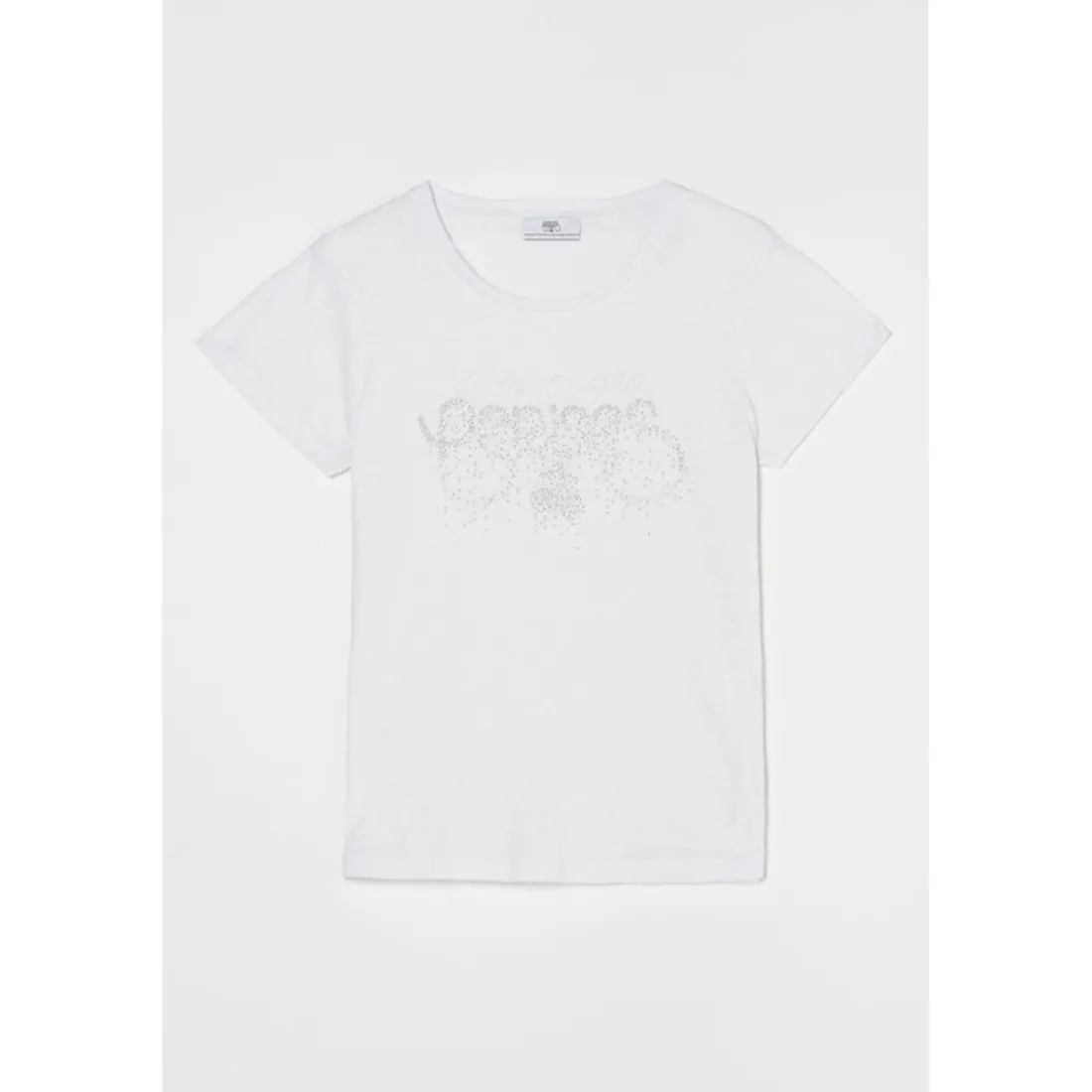 Tee-Shirt MARTY blanc en coton