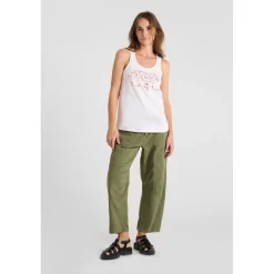 Tee-Shirt MAYFAIR blanc en coton Hattie