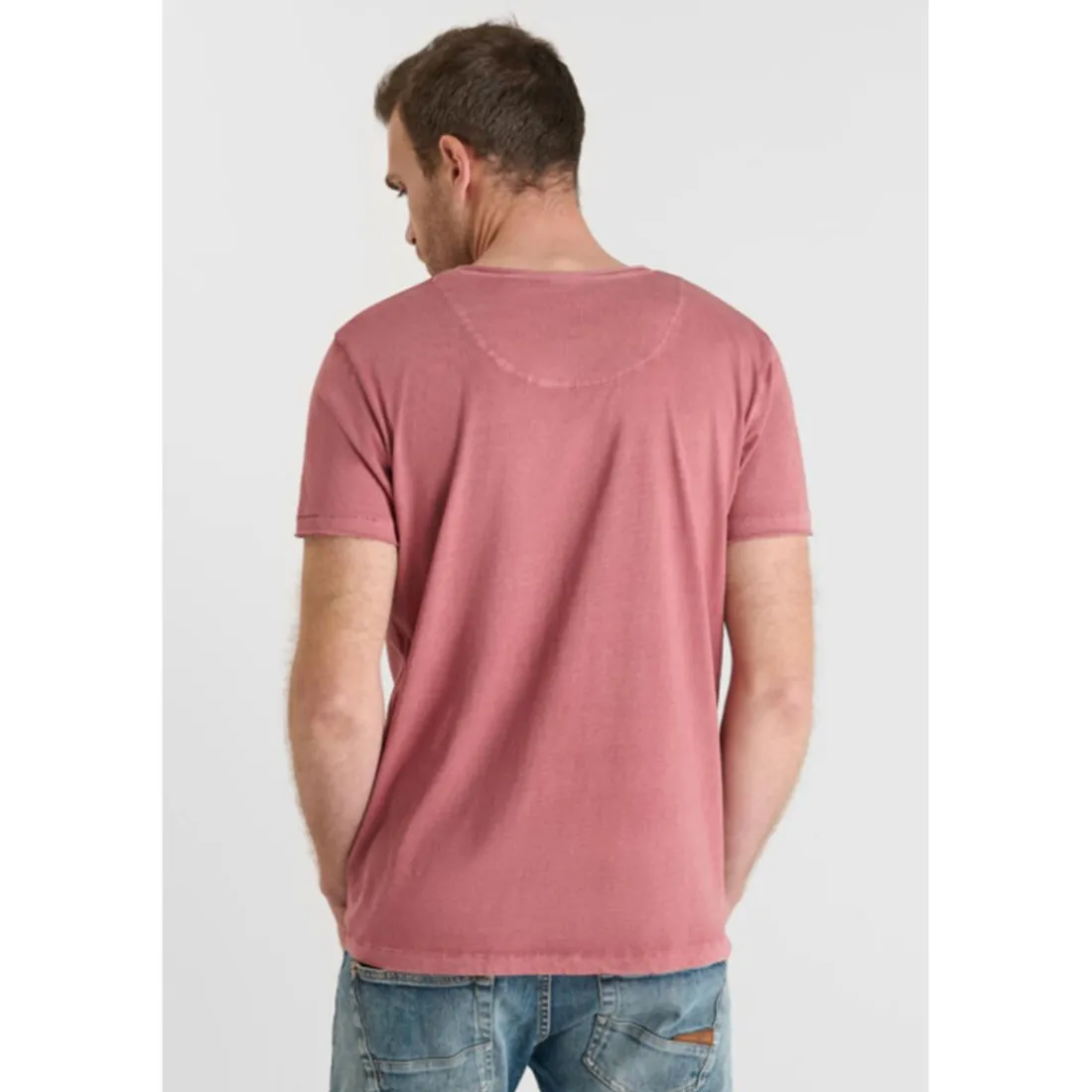 Tee-Shirt OGRIBS rose Lance