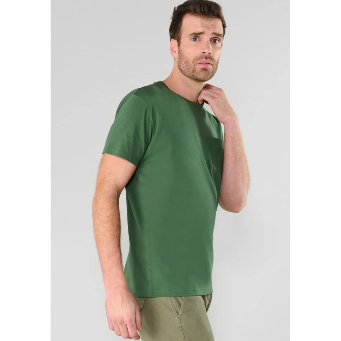 Tee-Shirt PAIA vert Sammy en coton