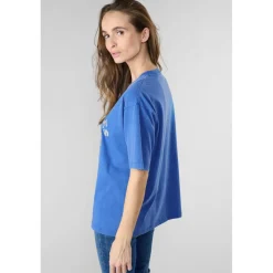 Tee-Shirt RILEY bleu Kaye en coton