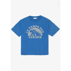 Tee-Shirt RILEY bleu Kaye en coton