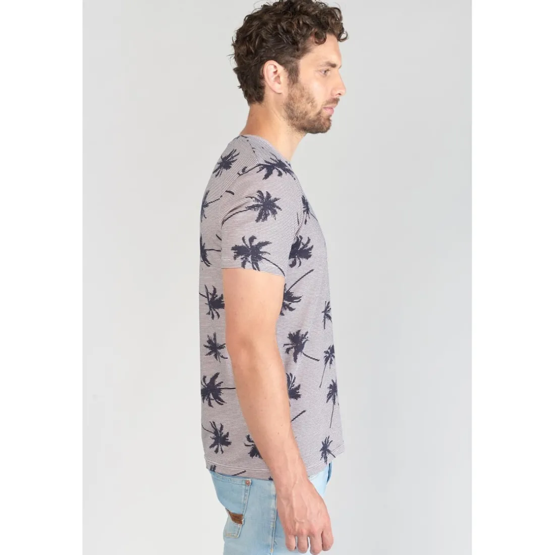 Tee-Shirt ROBLES rose en coton