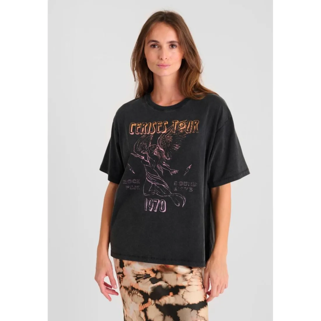 Tee-Shirt SCAVO gris Kara