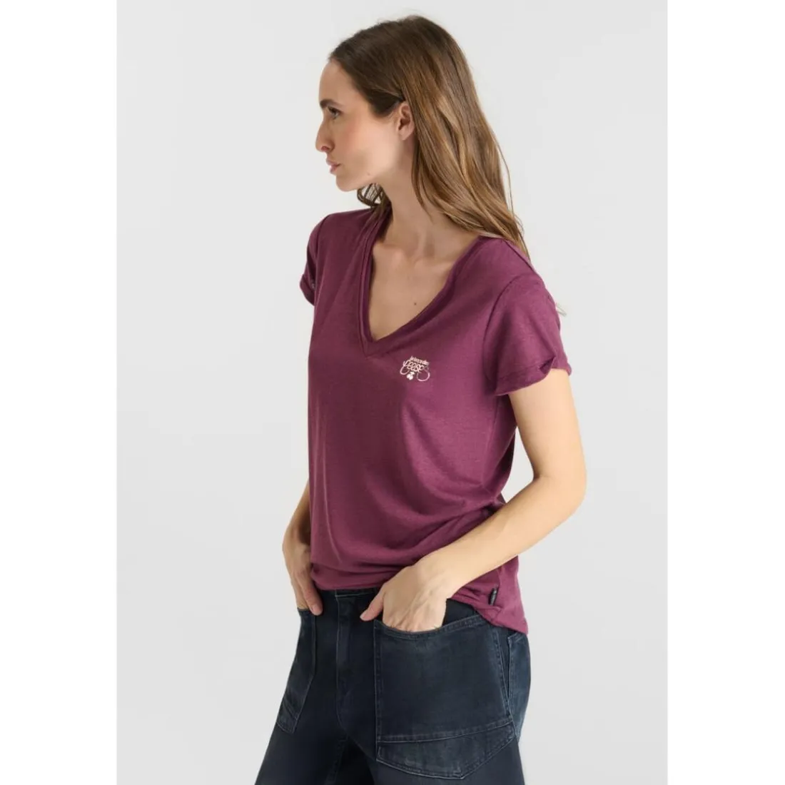 Tee-Shirt SMALLVTR rouge Ora