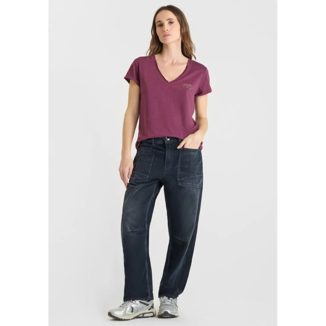 Tee-Shirt SMALLVTR rouge Ora