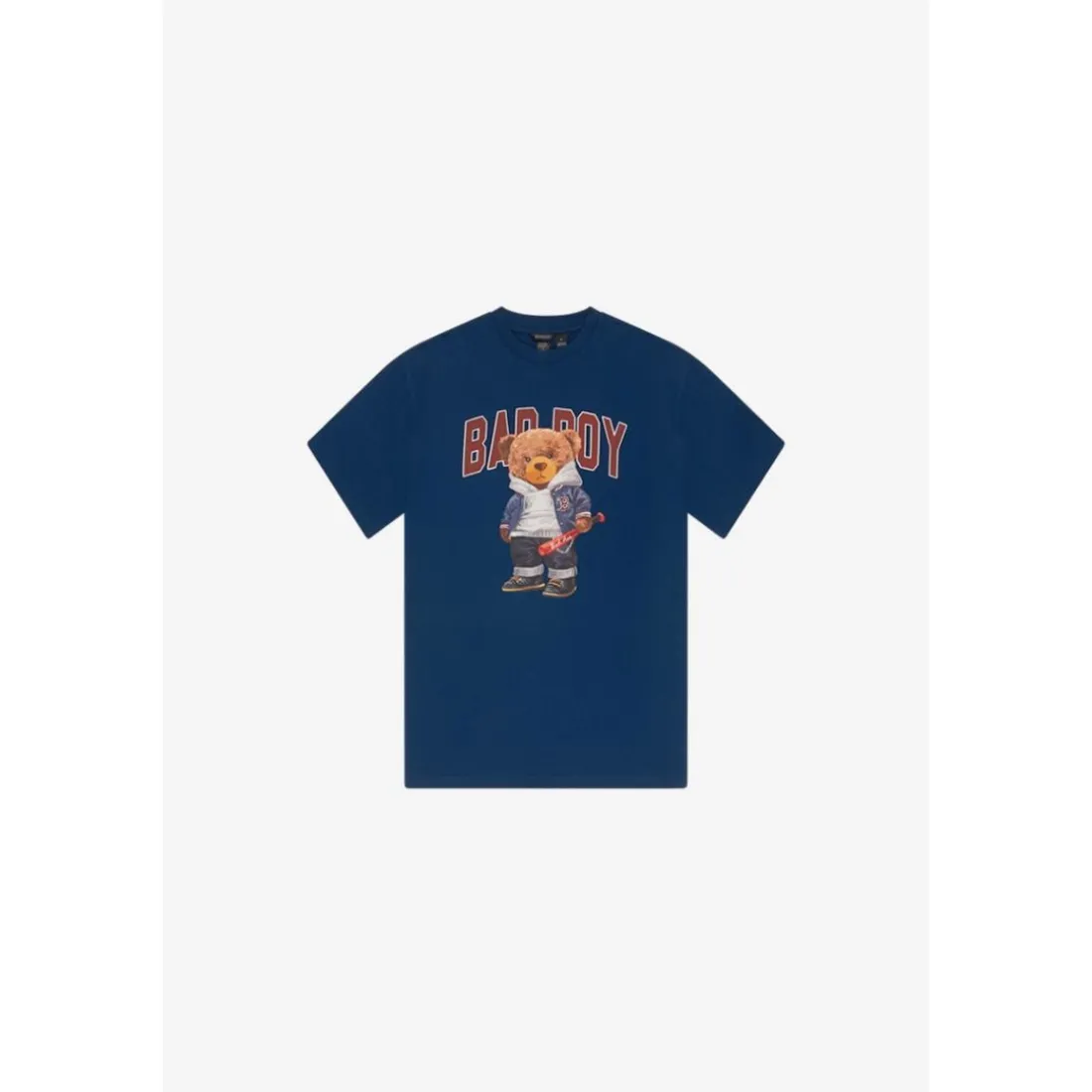 Tee-Shirt TAKEN bleu Nate en coton
