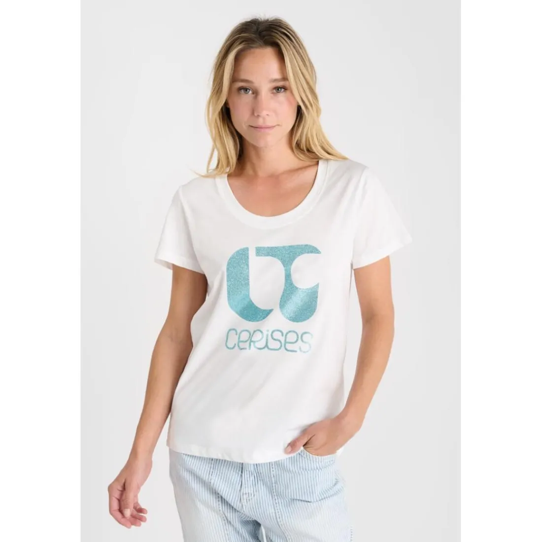 Tee-Shirt TAOLO blanc Pia