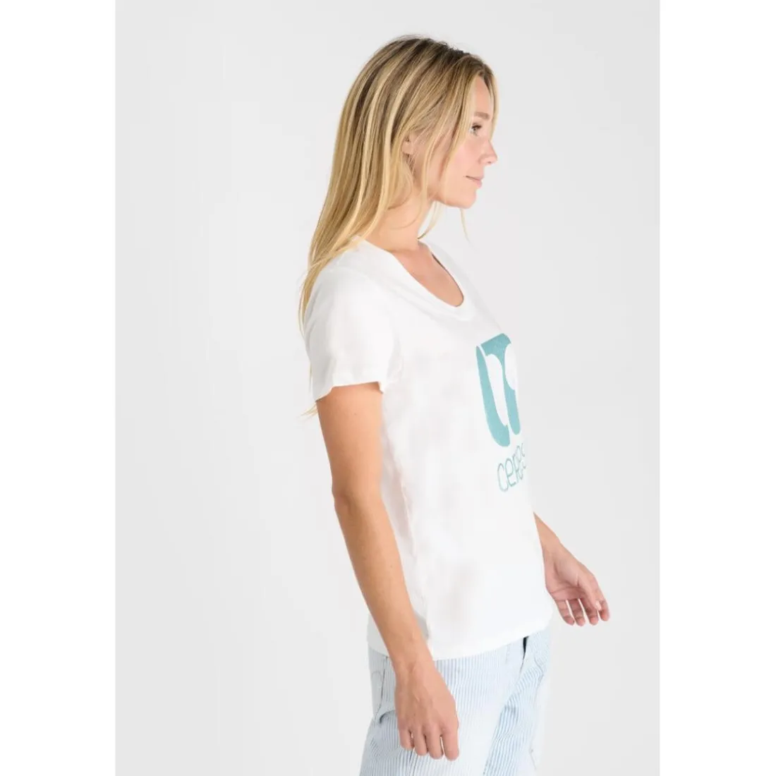 Tee-Shirt TAOLO blanc Pia