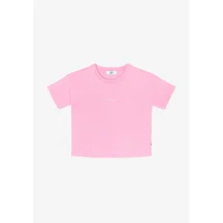 Tee-Shirt VINAGI rose en coton Sue