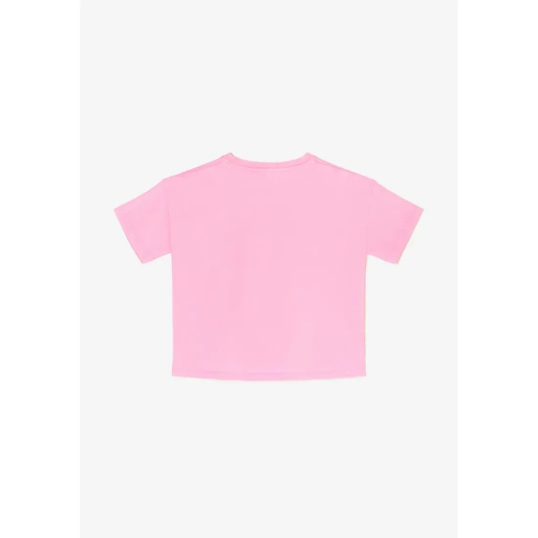 Tee-Shirt VINAGI rose en coton Sue
