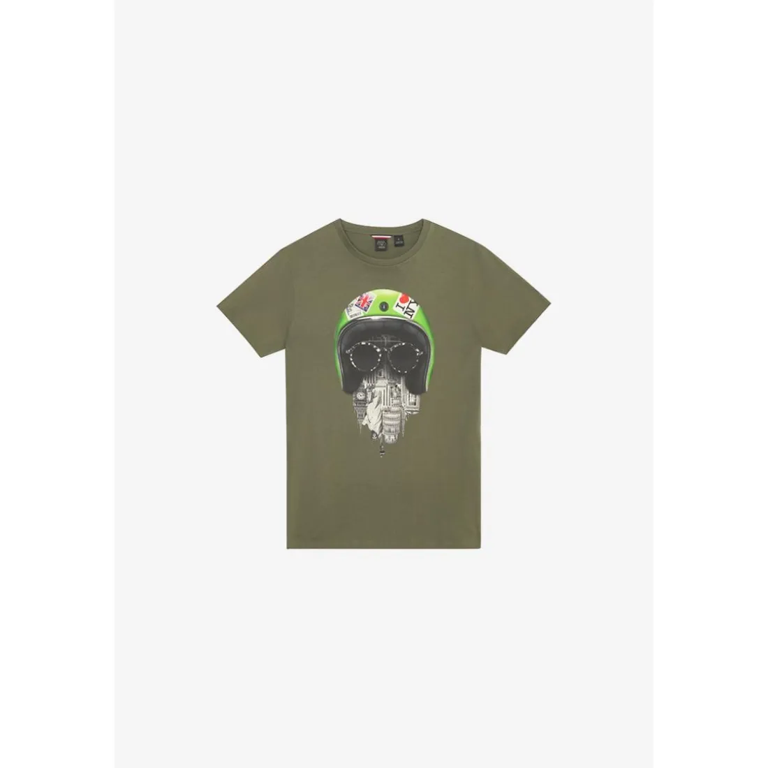 Tee-Shirt WENBY kaki Amin