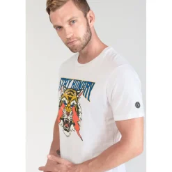 Tee-Shirt YAIR blanc en coton