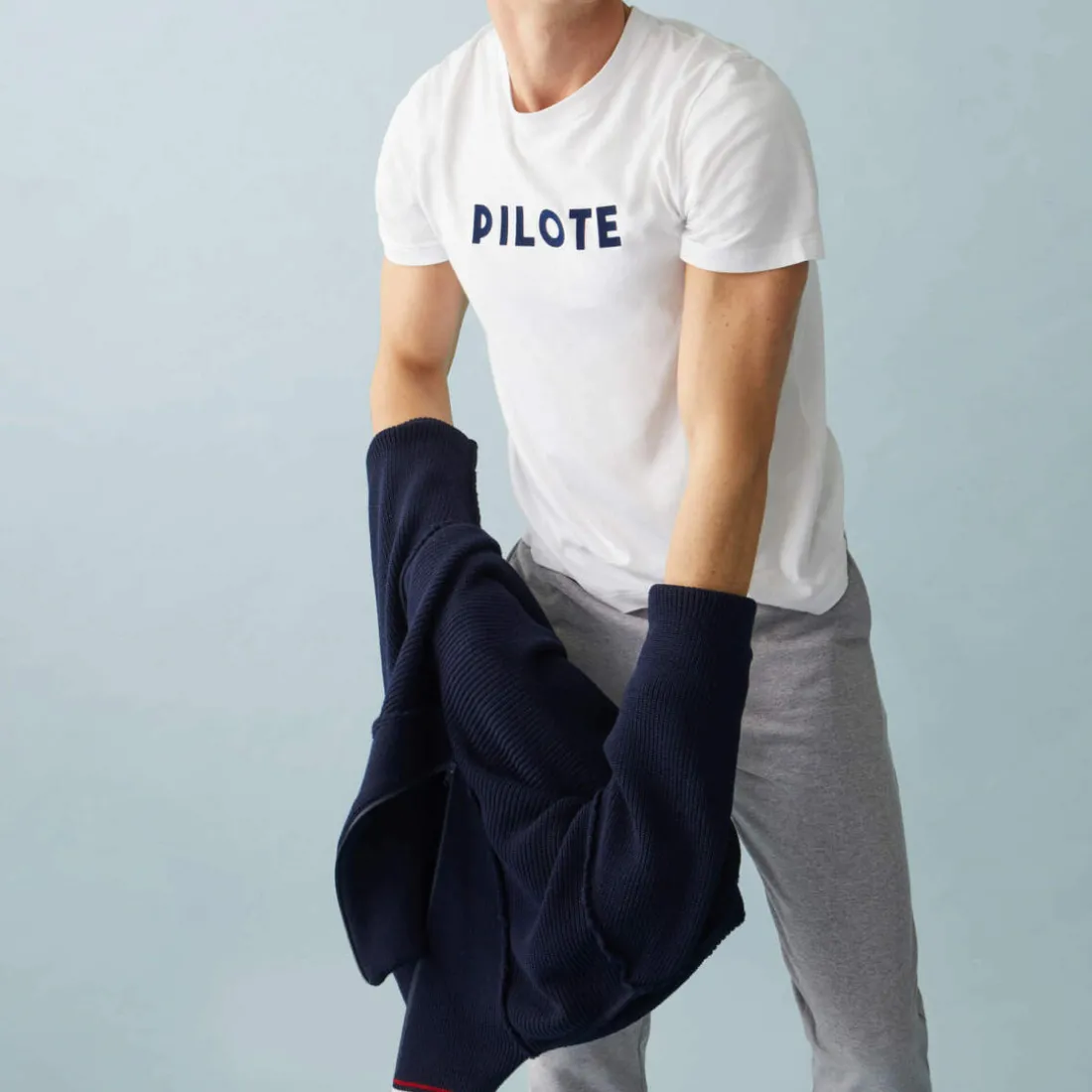 Tee-shirts Manches Courtes blanc en coton