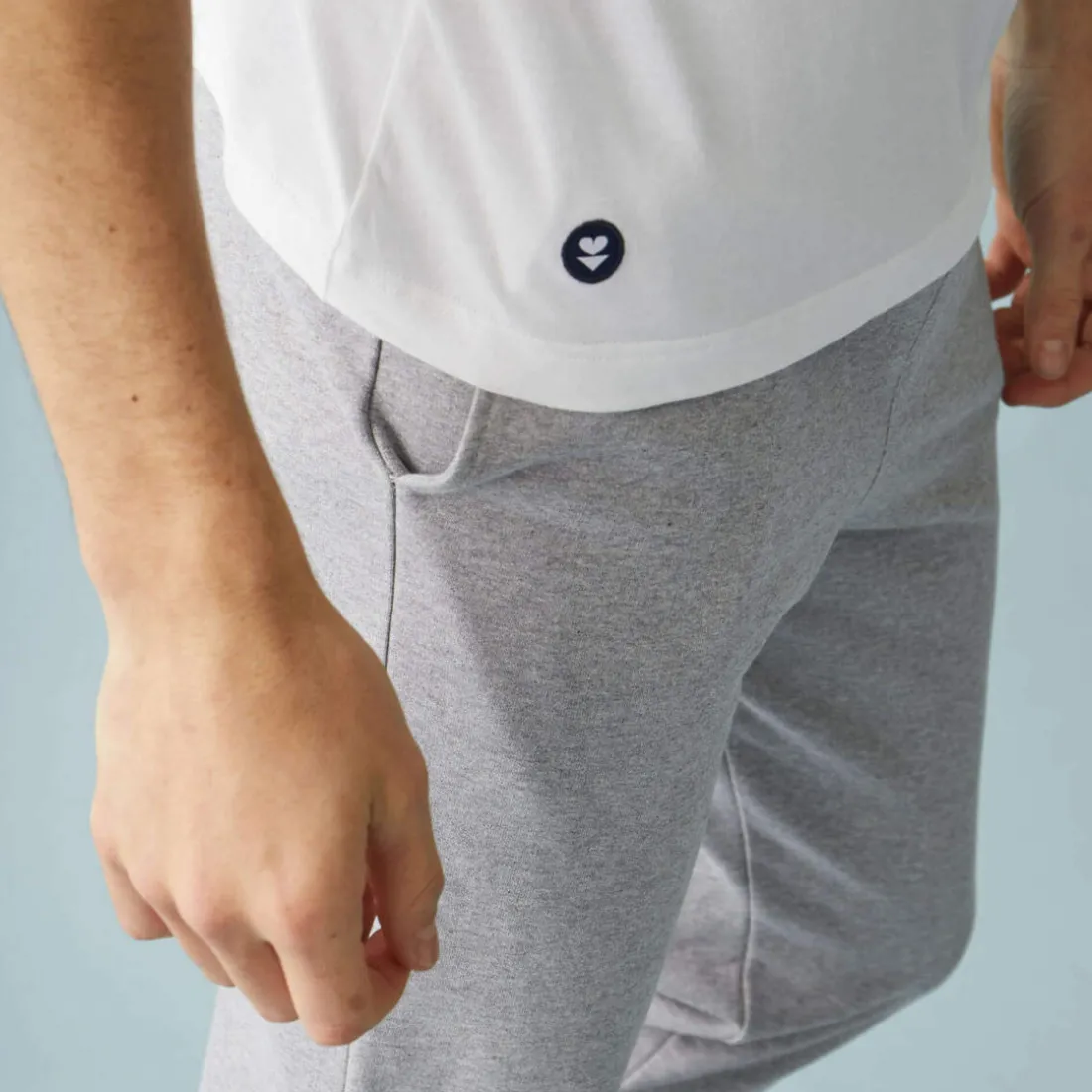 Tee-shirts Manches Courtes blanc en coton