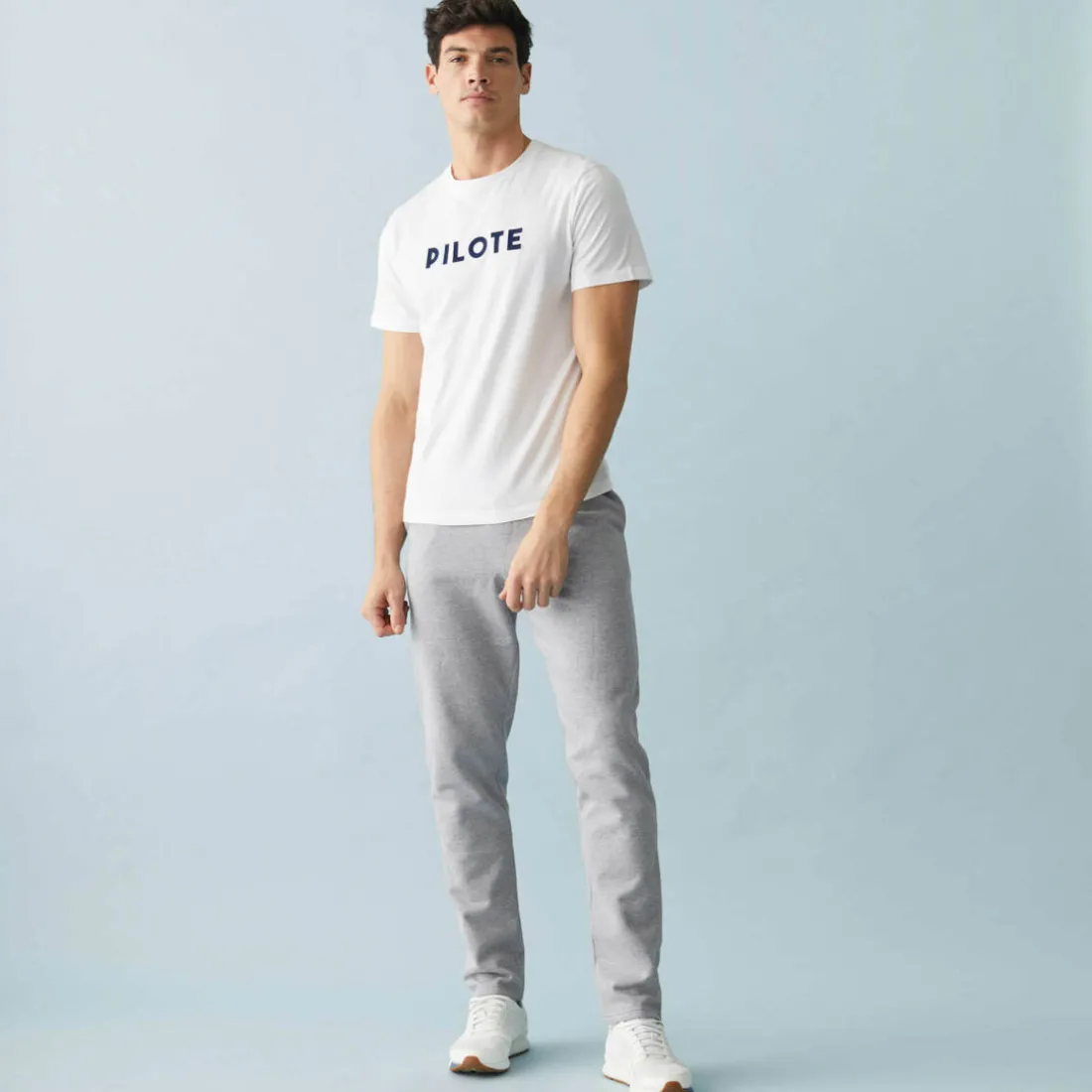 Tee-shirts Manches Courtes blanc en coton