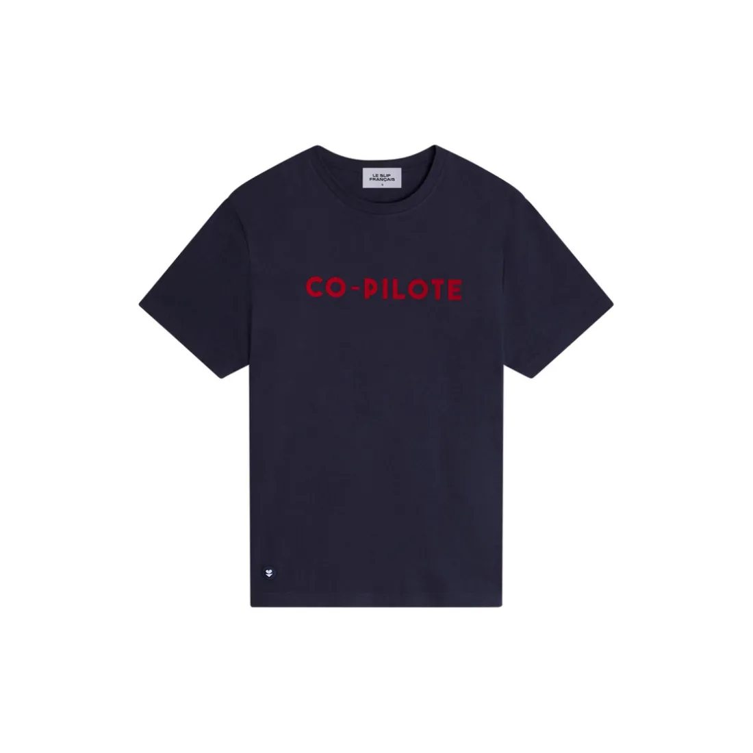 Tee-shirts Manches Courtes marine en coton