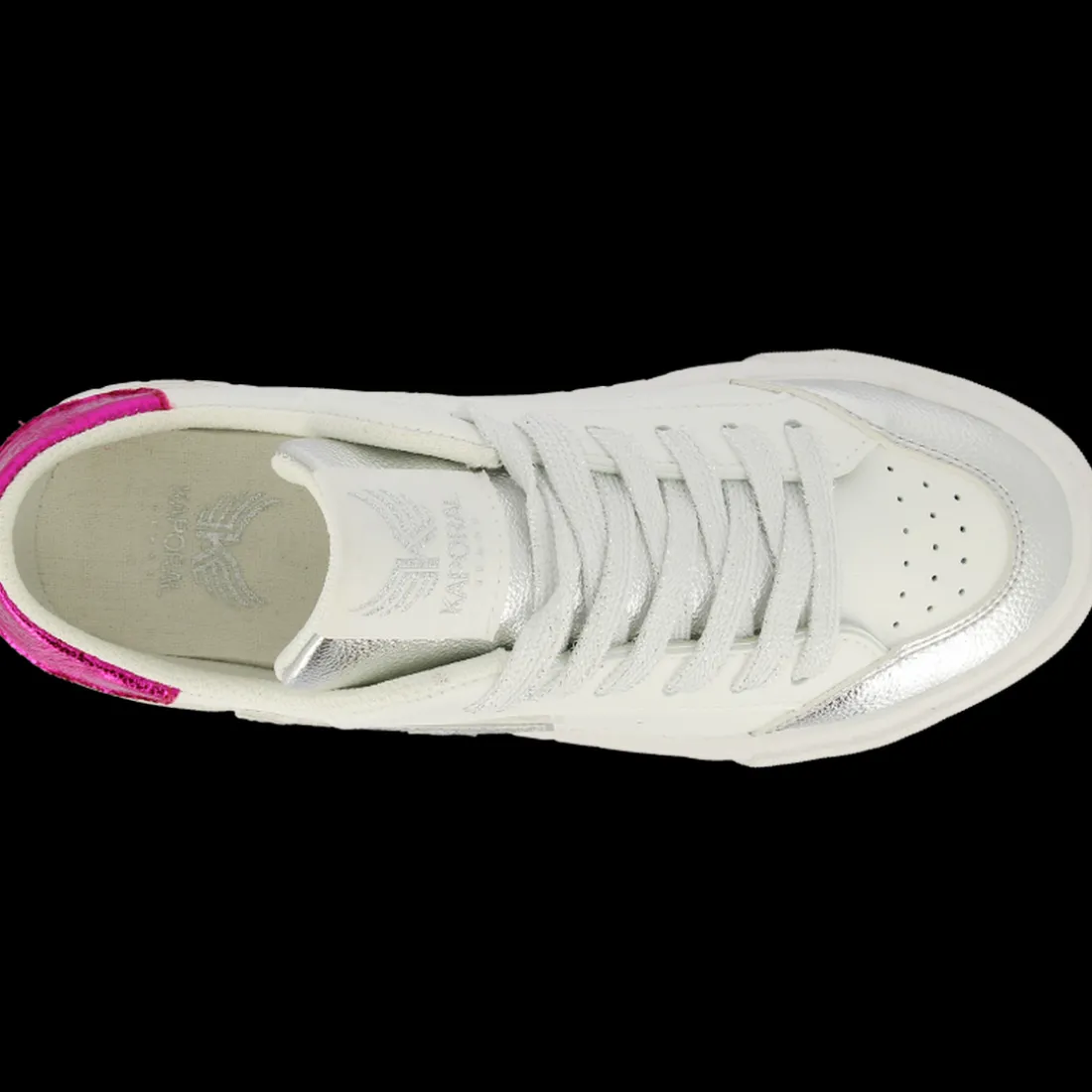 Tennis femme CYNDIA blanc et rose