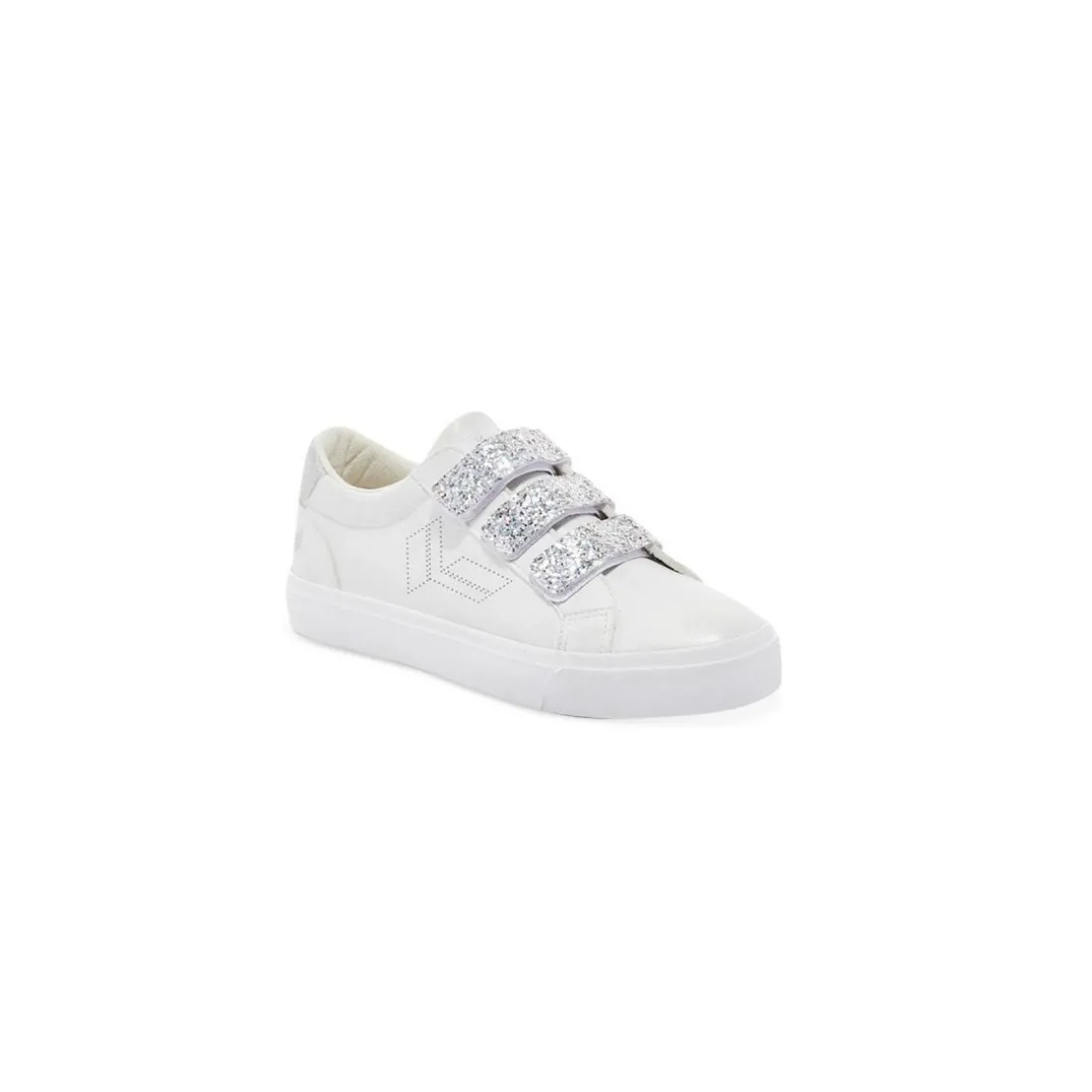Tennis velcro femme TIPPY blanc