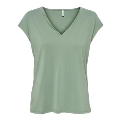 Top - Vert en coton modal