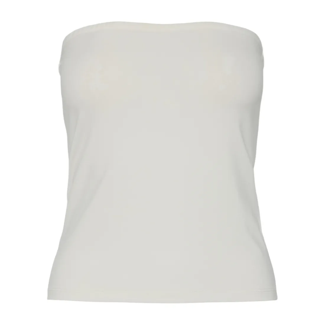 Top bandeau Madison blanc écru Nia